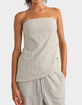 RHYTHM Frankie Womens Strapless Top image number 1
