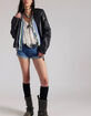 FREE PEOPLE Cali Womens Denim Mini Shorts image number 4