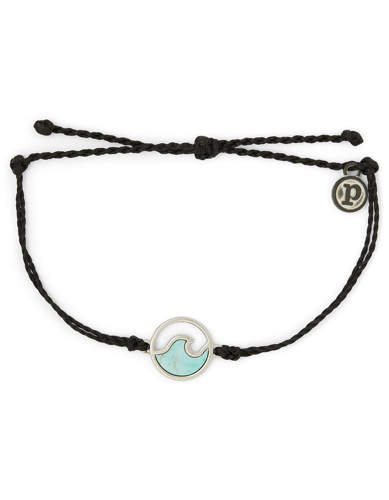 PURA VIDA Stone Wave Black Bracelet image number 0