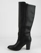 DELICIOUS Faux Leather Womens Knee High Boots image number 3