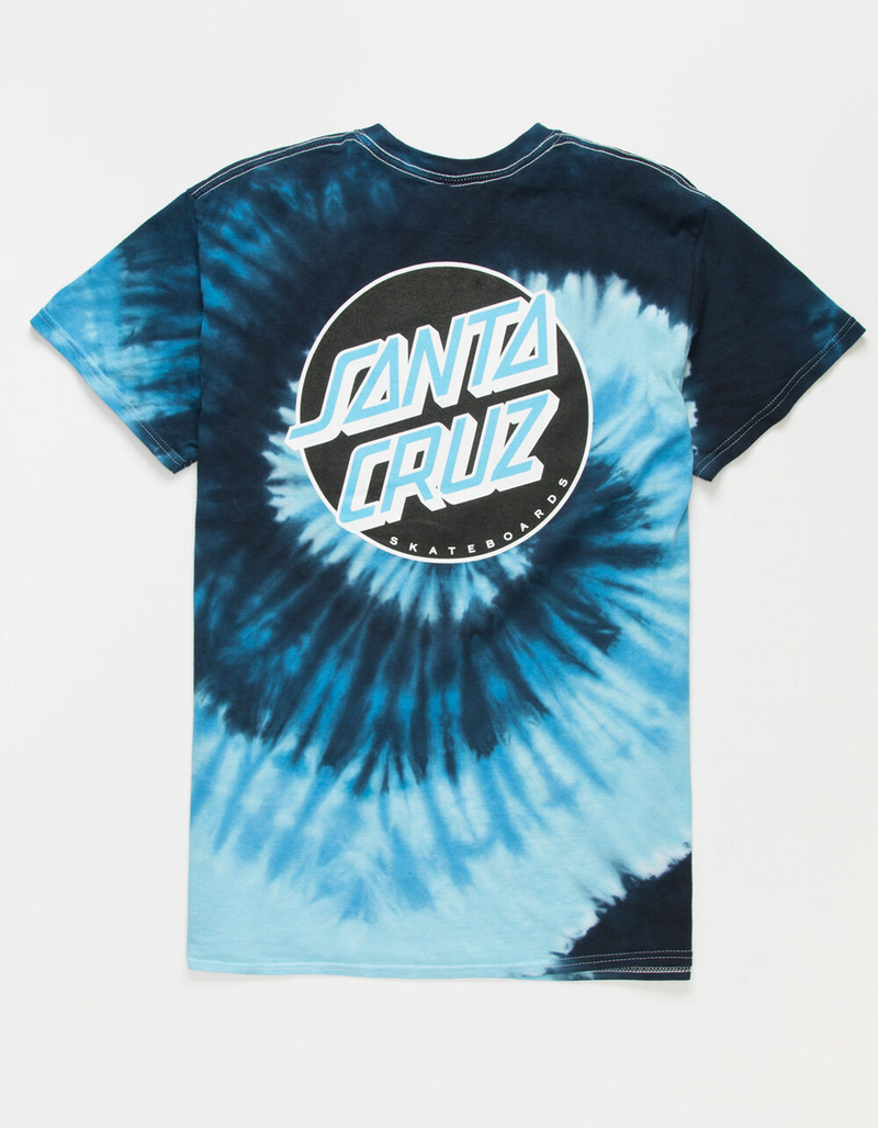 SANTA CRUZ Other Dot Tie Dye Mens T-Shirt image number 0