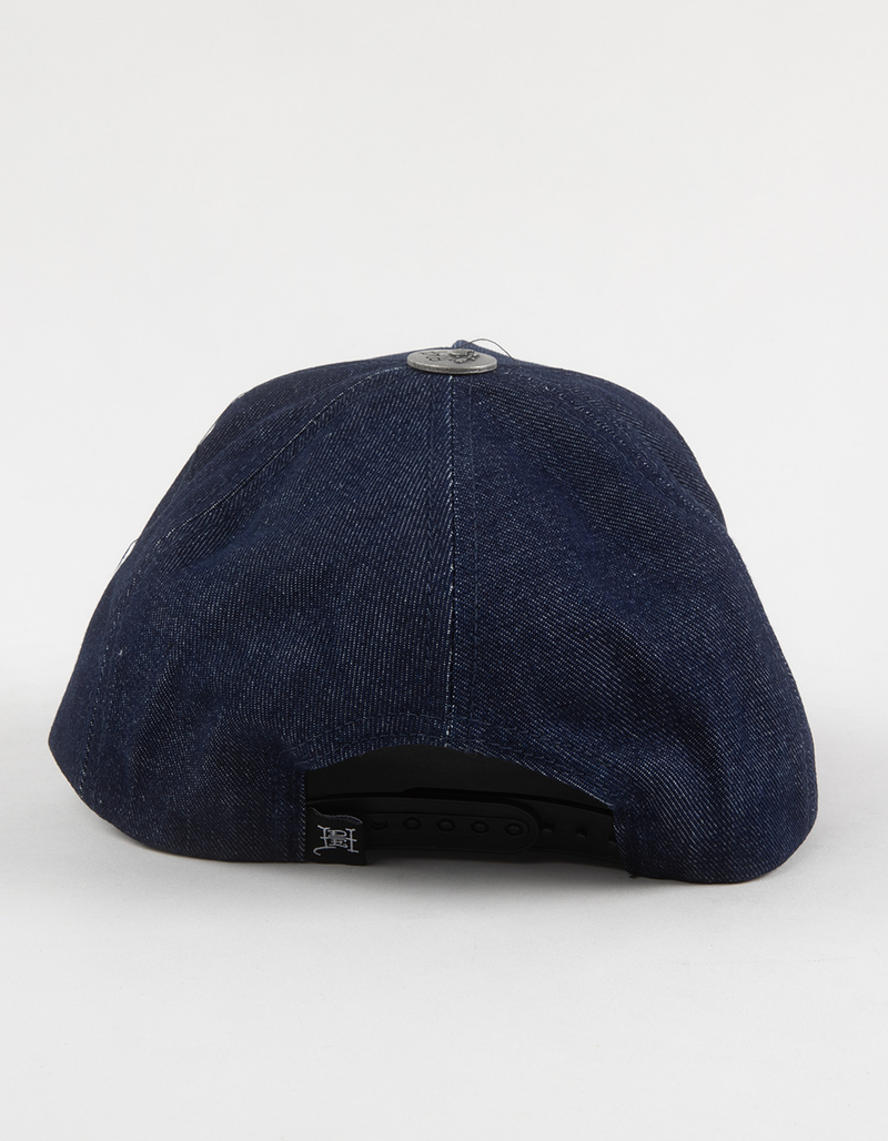 ED HARDY Denim Flame Snapback Hat image number 2