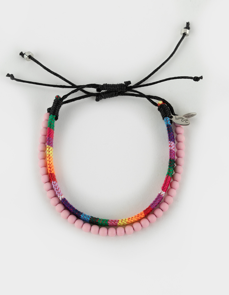 FULL TILT 2 Pack Classic And Beaded Bracelets image number 0
