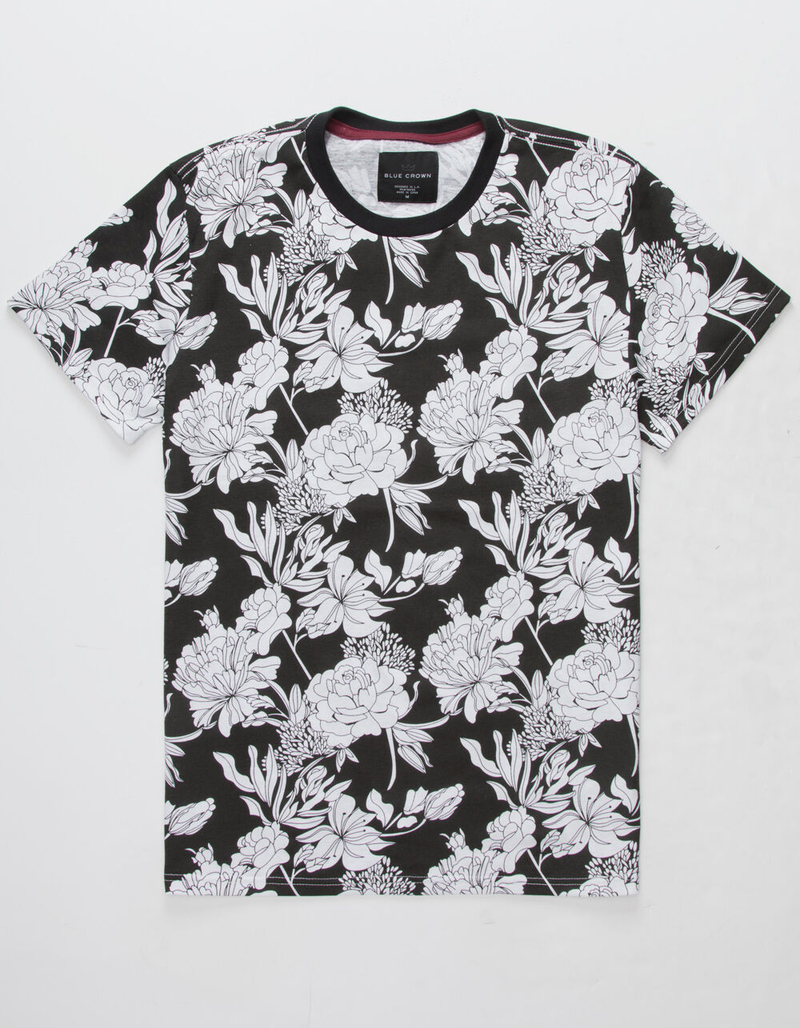 BLUE CROWN Botanic Mens T-Shirt image number 0