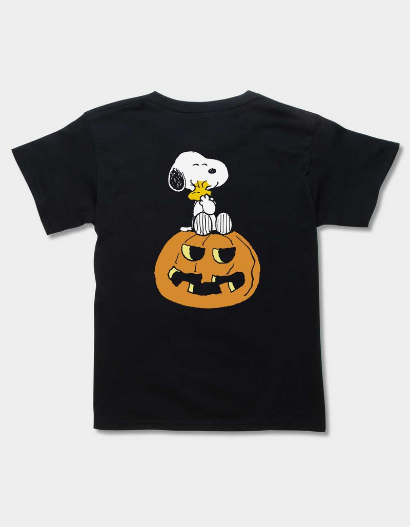 PEANUTS Pumpkin Snoopy Hug Unisex Kids Tee image number 1