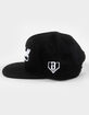 BASEBALL LIFESTYLE 101 Established Off Field Boys Snapback Hat image number 3