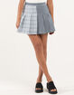 FULL TILT Spliced Plaid Skirt image number 2
