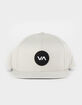 RVCA VA Patch Mens Snapback Hat image number 1