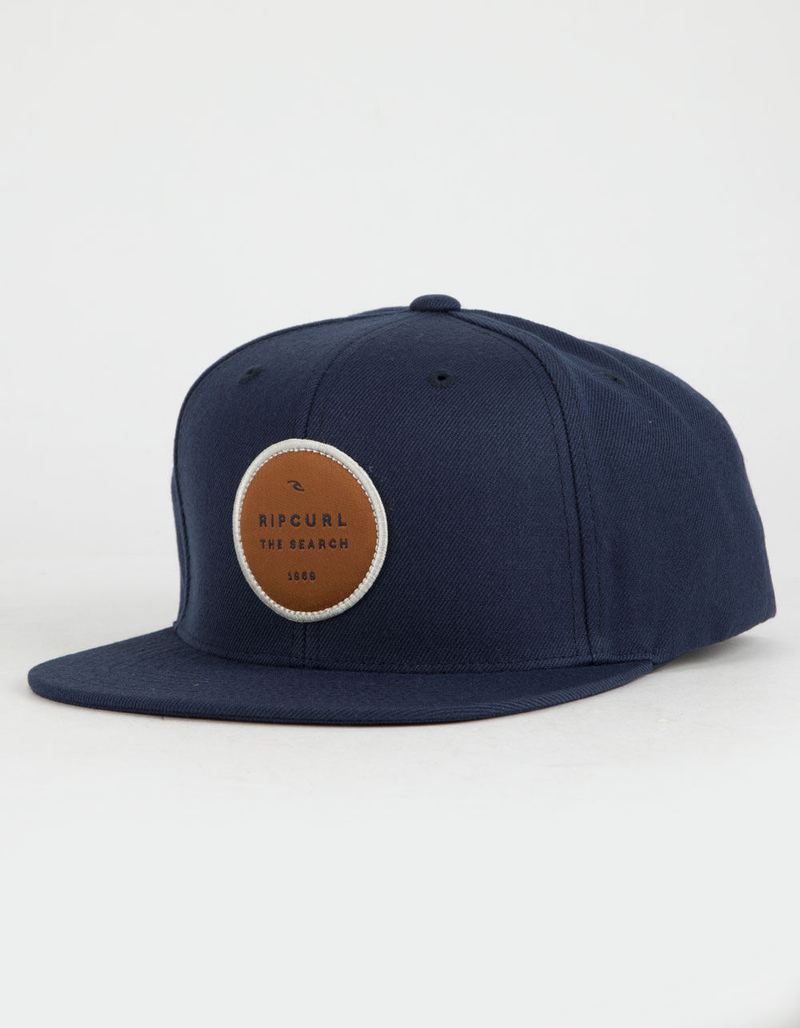 RIP CURL Valley Badge Navy Mens Snapback Hat image number 0