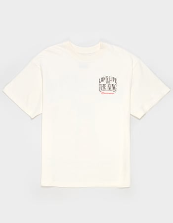 BUDWEISER King Of Beers Mens Boxy Tee Alternative Image