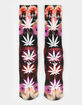 HUF Digital Plantlife Mens Crew Socks image number 2