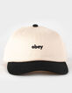 OBEY Benny 6 Panel Mens Snapback Hat image number 1