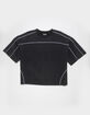 RSQ Mens Seamed Baggy Crop Tee image number 5
