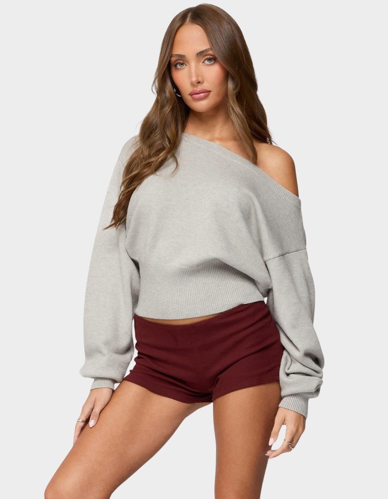 EDIKTED Ravenna Off Shoulder Sweater image number 0