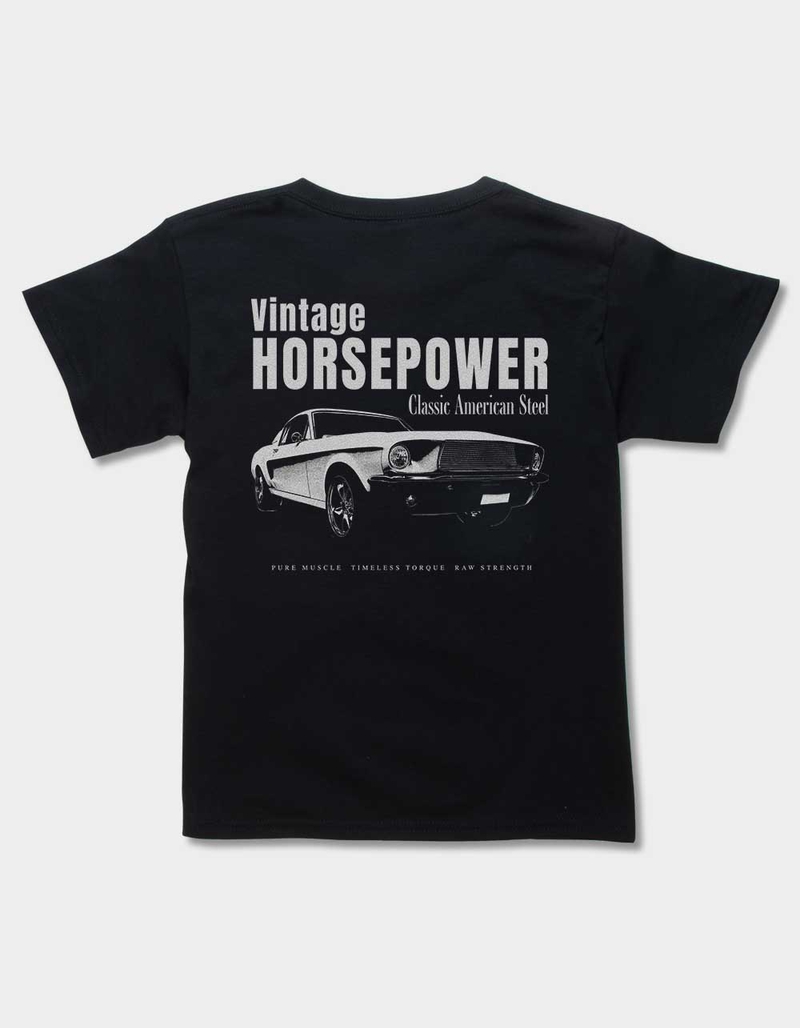 AUTO Vintage Horsepower Unisex Kids Tee image number 1