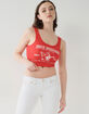 TRUE RELIGION Logo Womens Crop Tank Top image number 1