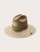 HEMLOCK HAT CO. Pistachio Straw Lifeguard Hat image number 1