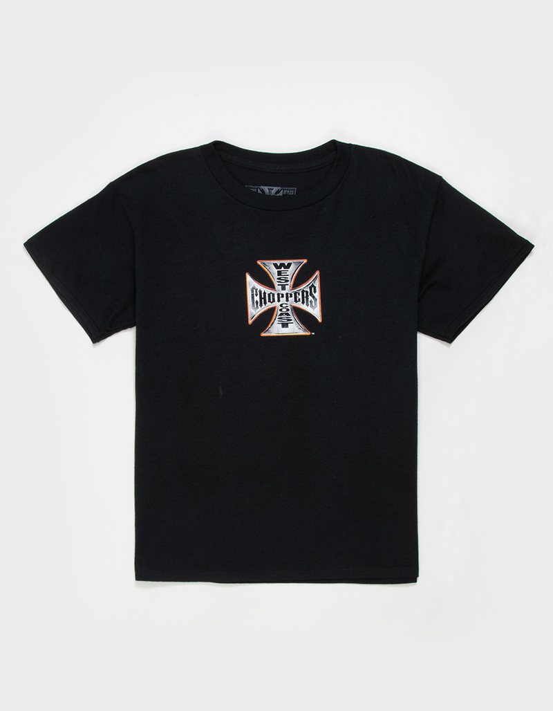 WEST COAST CHOPPERS Orange Hue Boys Tee image number 2