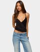 EDIKTED Tippie Backless Cowl Neck Top image number 1