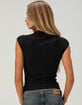 NIKE Sportswear Womens Tight Ribbed Top image number 4