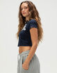 VON DUTCH Graphic Womens Baby Tee image number 3