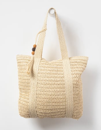 Straw Tote Bag Primary Image