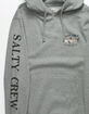 SALTY CREW Bruce Heather Gray Mens Hoodie image number 3