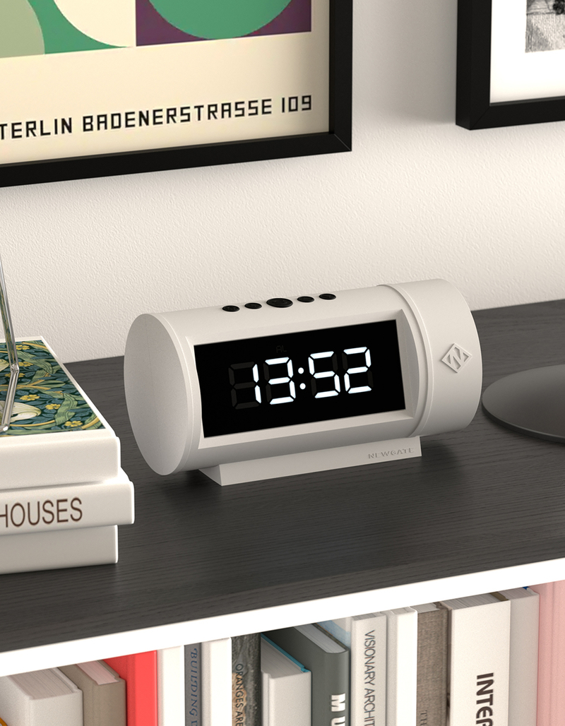 NEWGATE Round Digital Alarm Clock image number 2