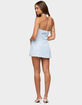 EDIKTED Zephie Striped Halter Mini Dress image number 3