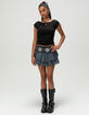 BDG Urban Outfitters Womens Boat Neck Crop Tee image number 2