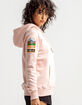 THE NORTH FACE Novelty Patch Womens Pink Hoodie image number 3