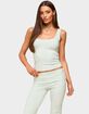 EDIKTED Kiarra Scoop Neck Tank Top image number 1