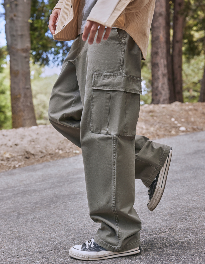RSQ Mens Loose Cargo Pants image number 9