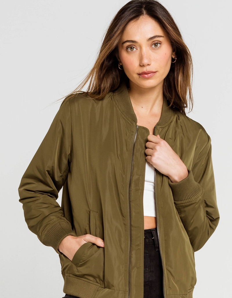 RSQ Oversized Womens Bomber Jacket image number 0