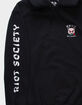 RIOT SOCIETY Kabuki Panda Mens Hoodie image number 2