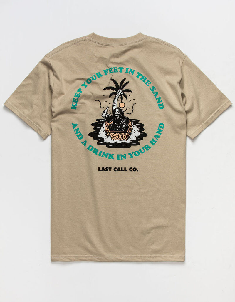LAST CALL CO. In The Sand Mens T-Shirt - SAND - 383637429