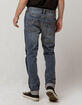 RSQ Seattle Side Contrast Mens Skinny Taper Jeans image number 4