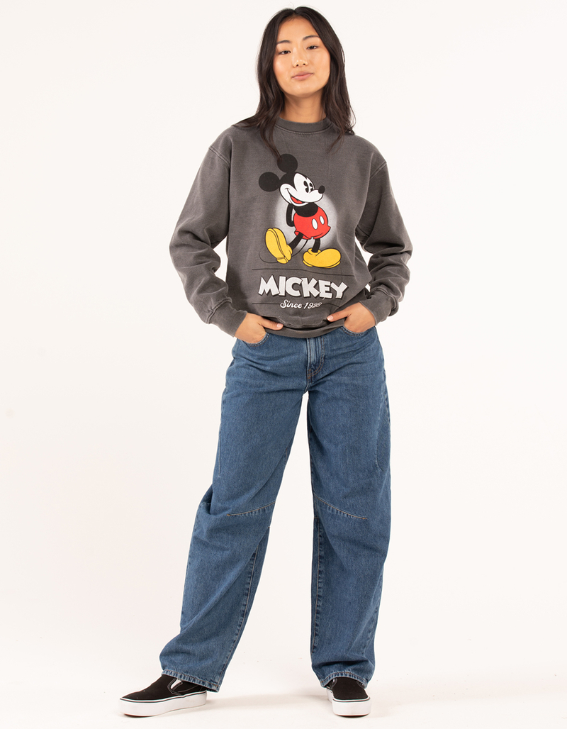 DISNEY Mickey Mouse Womens Crewneck Sweatshirt image number 5