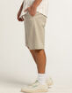 RSQ Mens Long 10" Chino Shorts image number 3