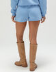 FULL TILT Womens Fleece Shorts image number 4