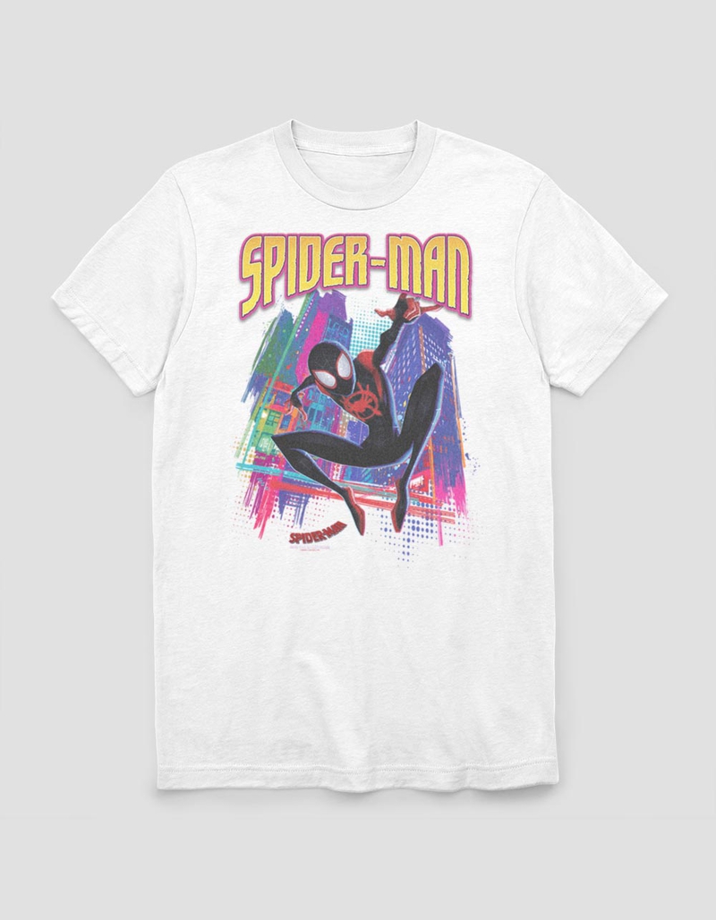 SPIDER-MAN Tower Hero Unisex Tee image number 0