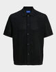 JACK & JONES Tyler Mens Button Up Polo Shirt image number 1