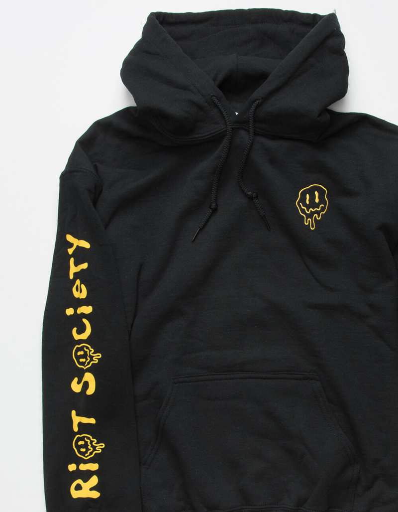 RIOT SOCIETY Smile Drip Mens Hoodie image number 2