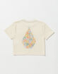 VOLCOM Floral Stone Girls Pocket Tee image number 2