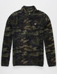 SALTY CREW Ballast Mens 1/4 Zip Fleece Sweatshirt image number 1