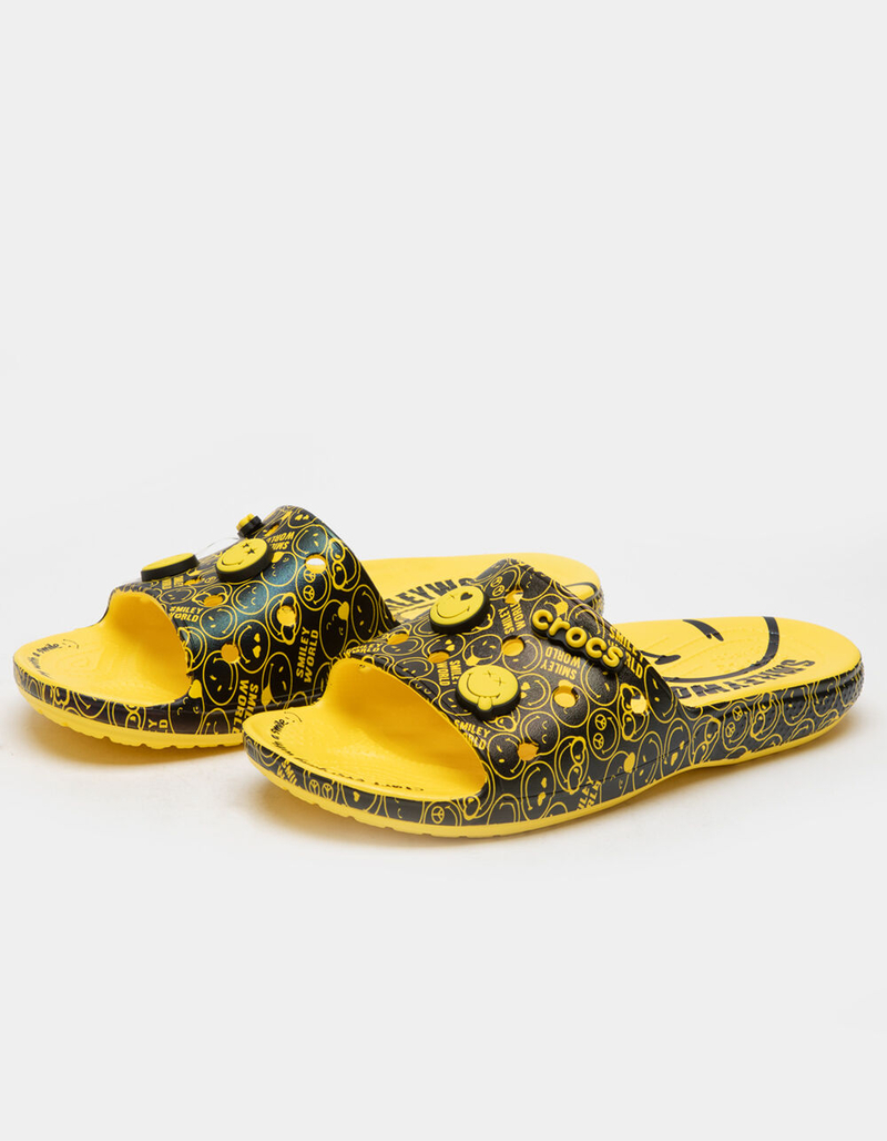 CROCS Smiley Slide Sandals image number 0
