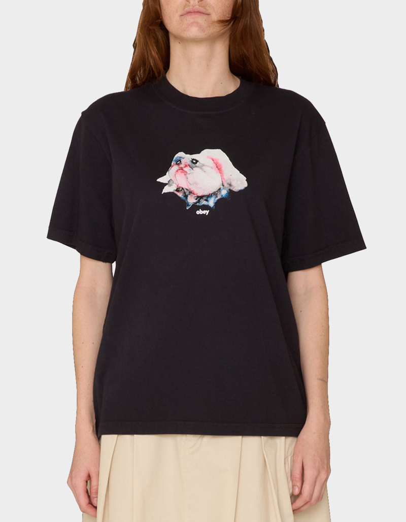 OBEY Bulldog Womens Tee image number 0
