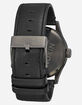 NIXON Sentry Leather Gunmetal Watch image number 3