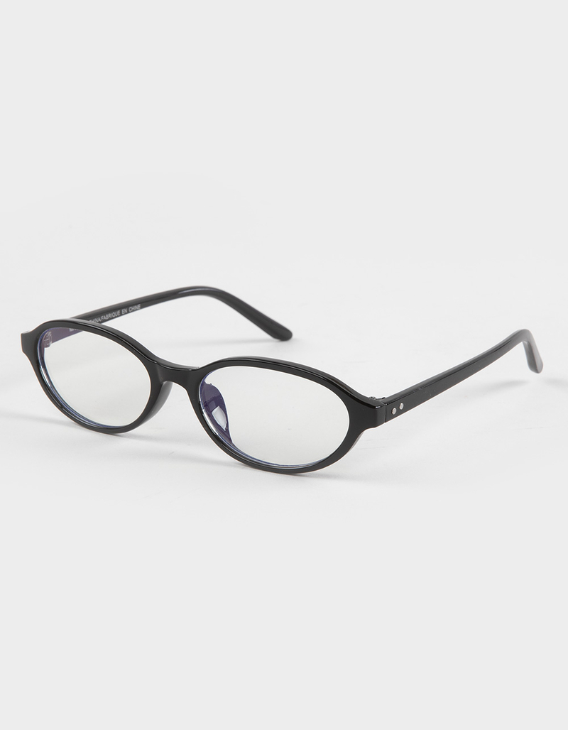 RSQ Slim Cat Eye Blue Light Glasses image number 0