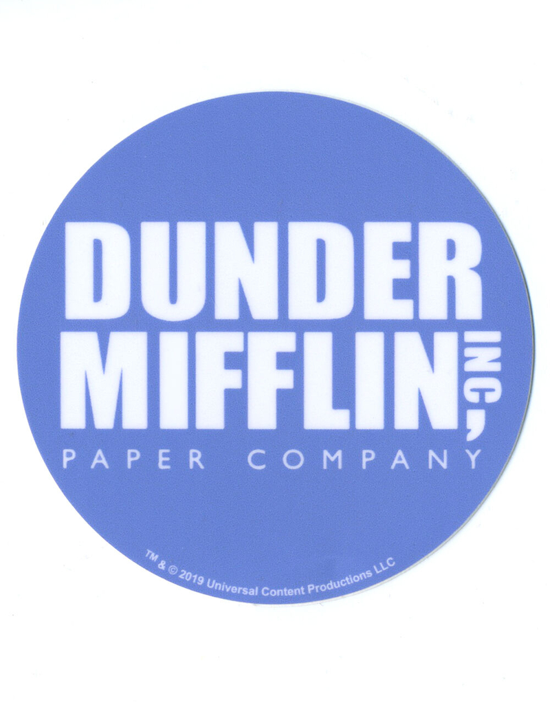 Dunder Mifflin Sticker image number 0